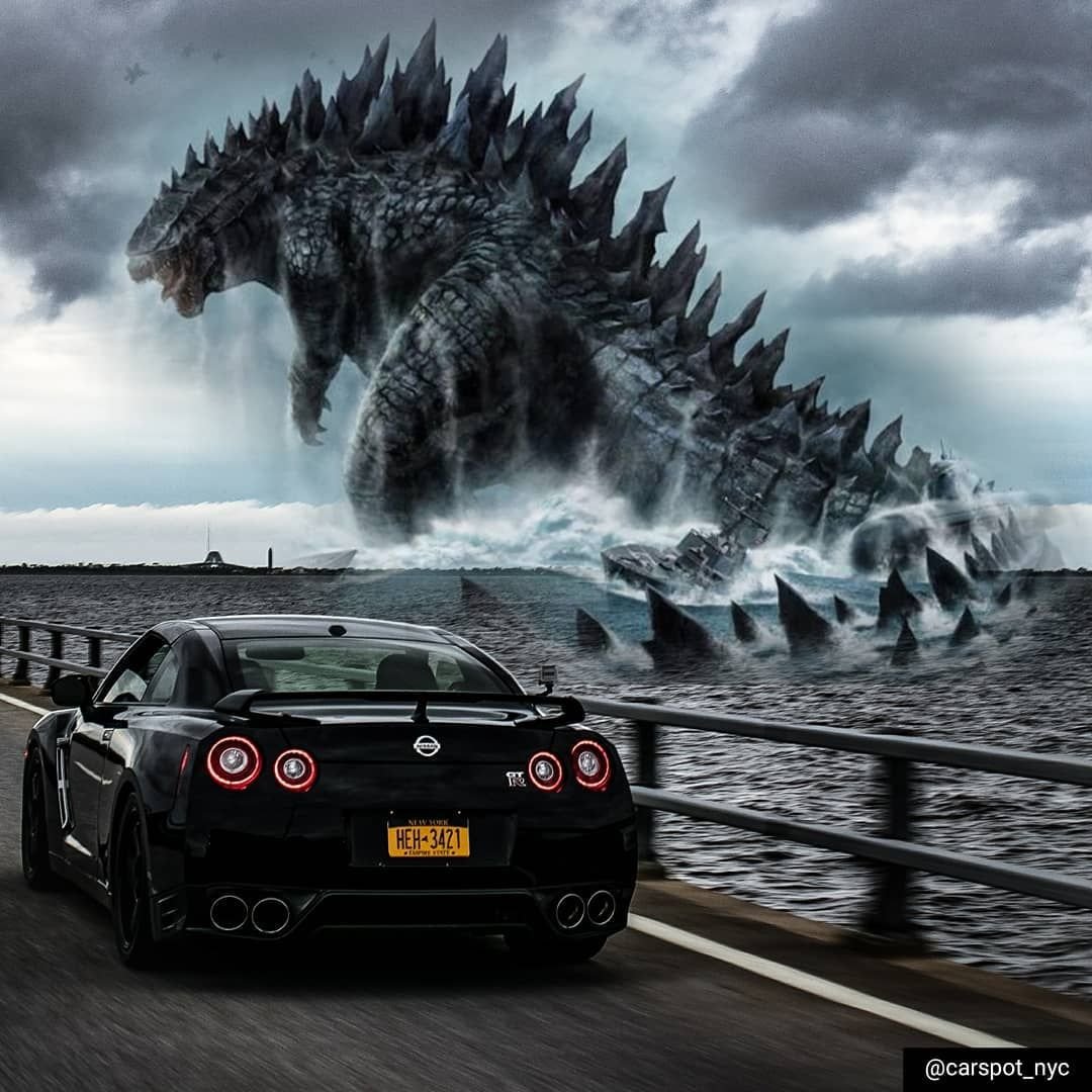 Nissan GTR r35 Годзилла