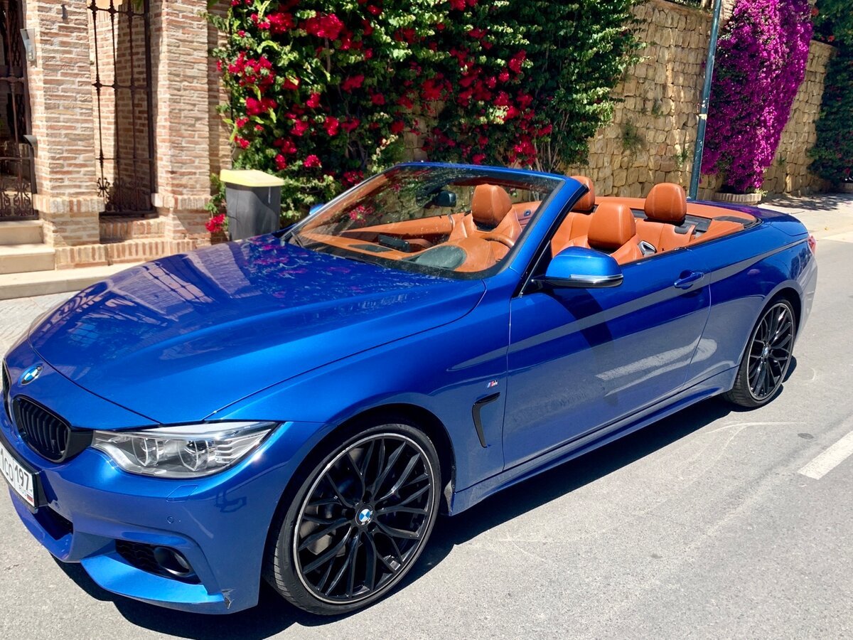 BMW f33 Blue