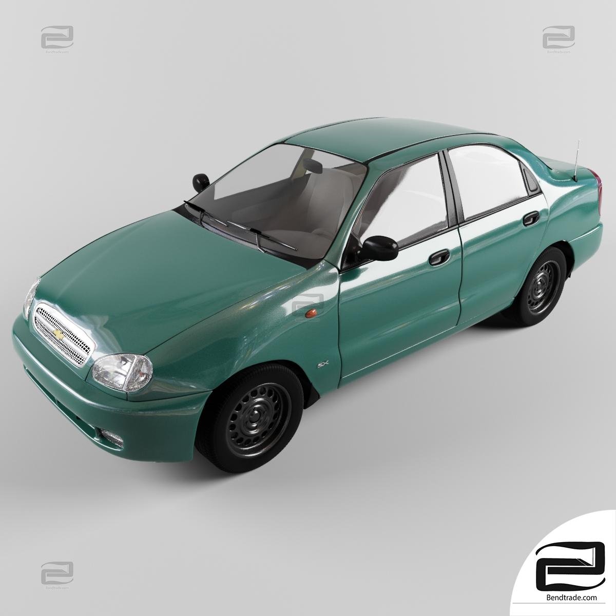 Модель Chevrolet lanos