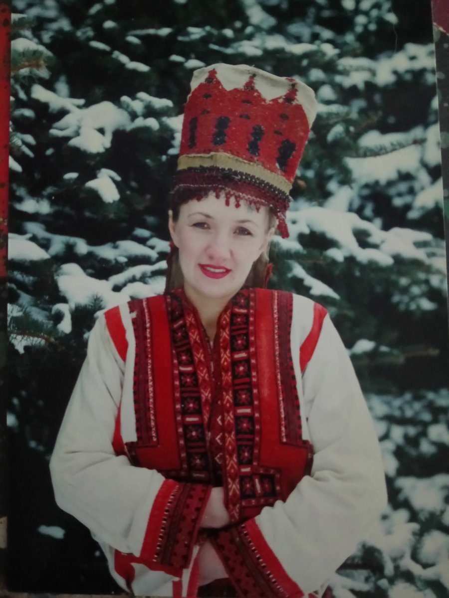 Мордовский костюм женский с кокошником