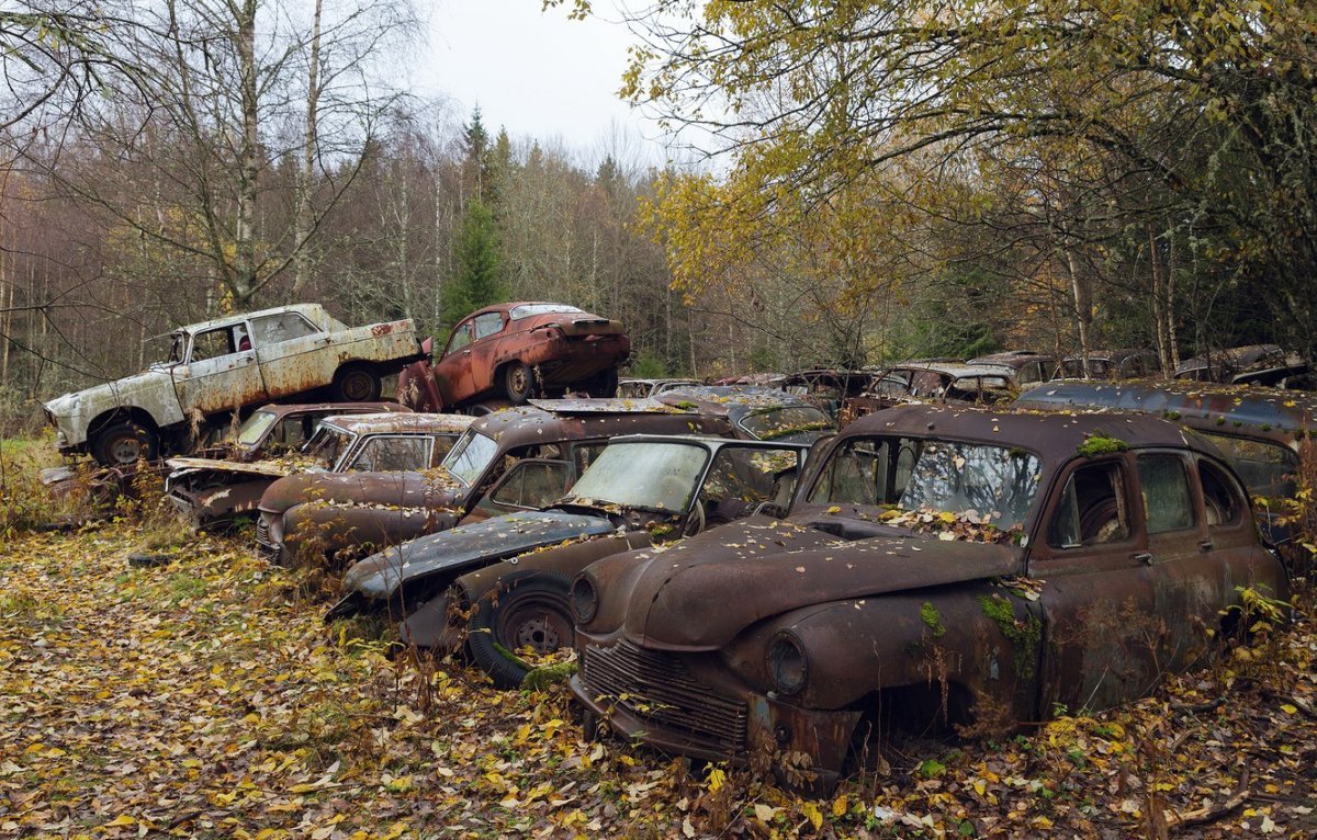 Автосвалка в Лефортово