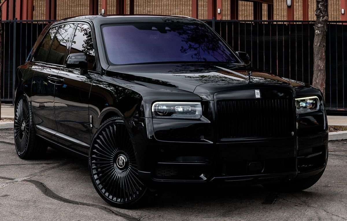 Rolls Royce Cullinan Wheels Black Forgiato
