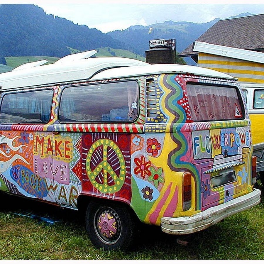 Volkswagen t2 хиппи