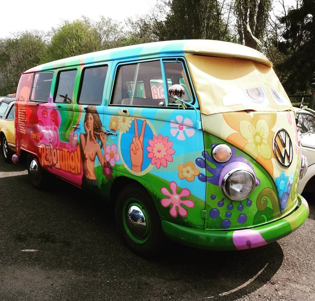 Volkswagen Camper t1 хиппи