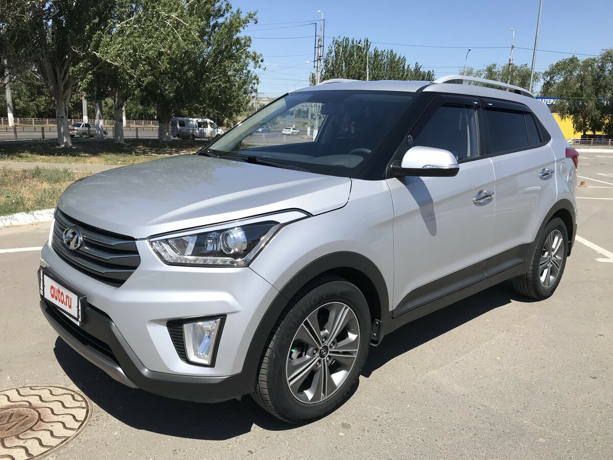 Hyundai Creta серебристый