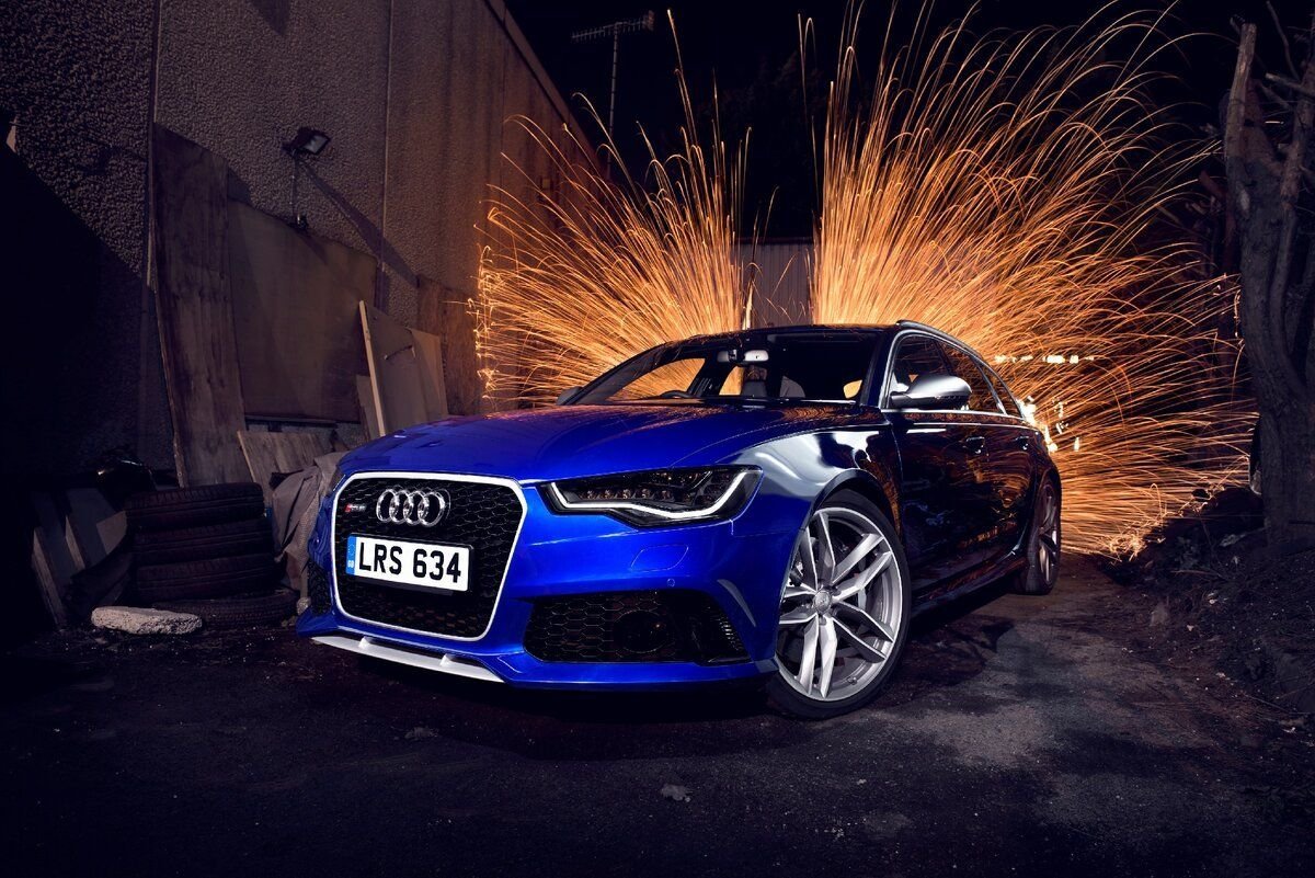 Audi rs6 avant Neon