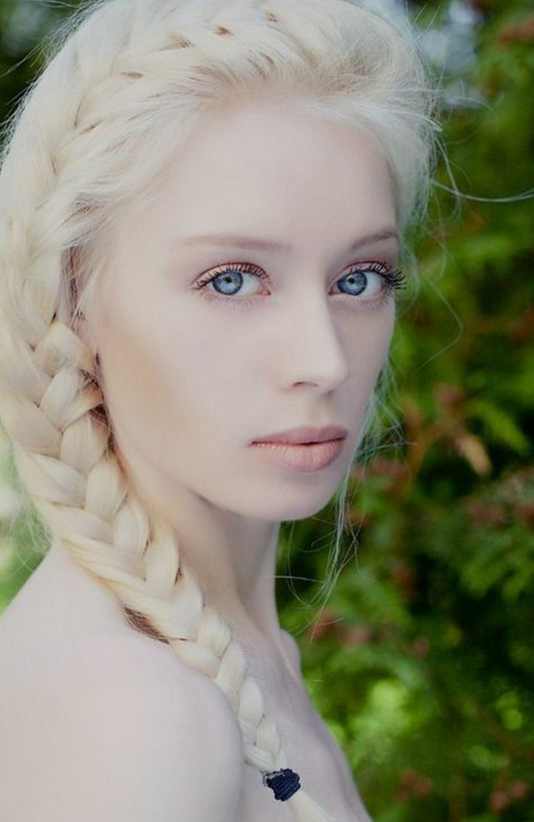 Pale White Teen