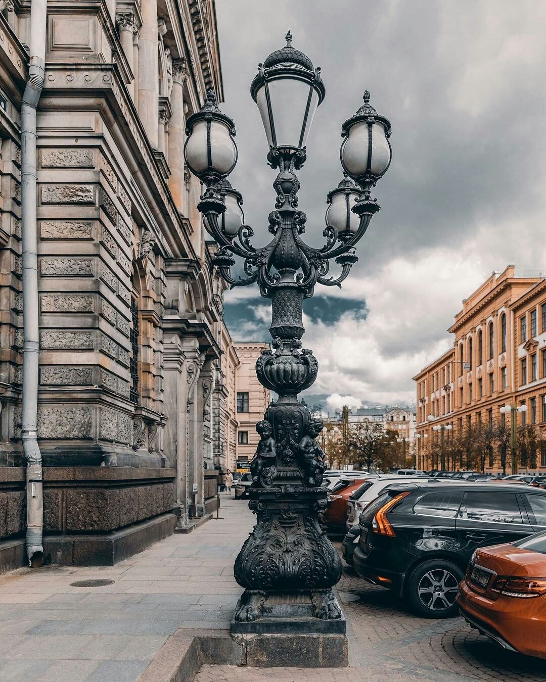 Старинные фонари Санкт-Петербурга