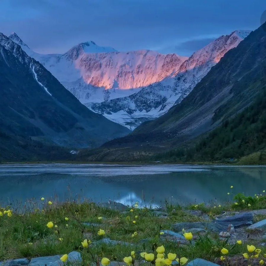 Гора Белуха, горный Алтай