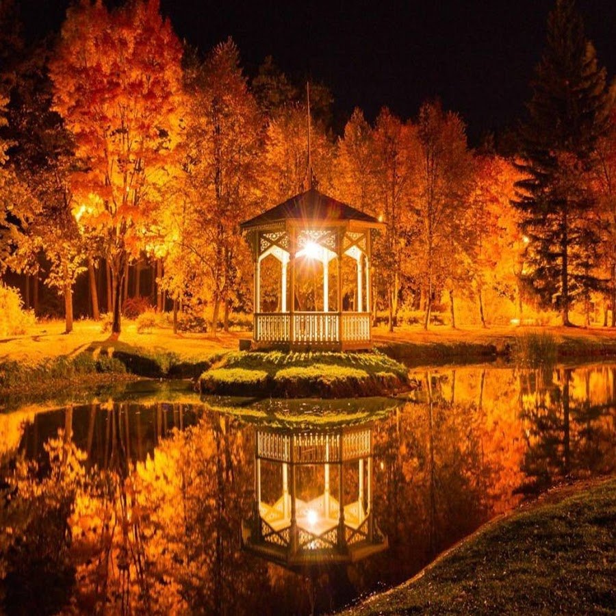 Золотая осень вечер