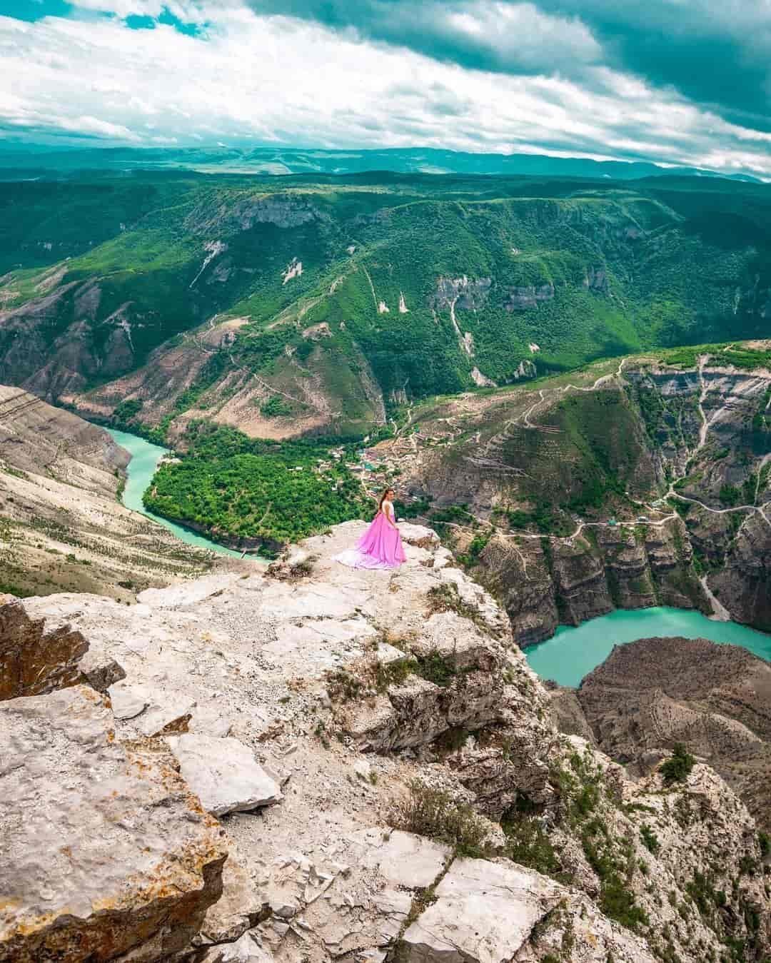 Сулакский каньон в Дагестане