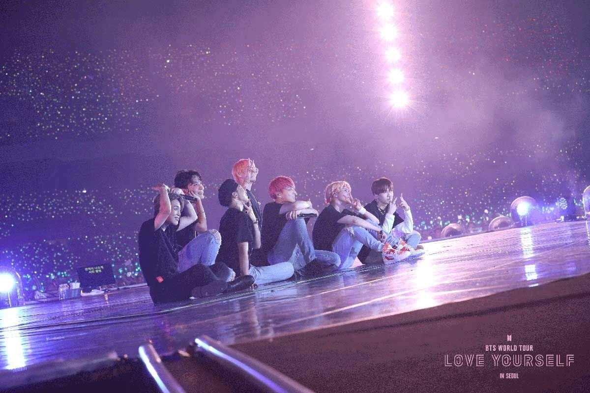 BTS Love yourself концерт в Сеуле