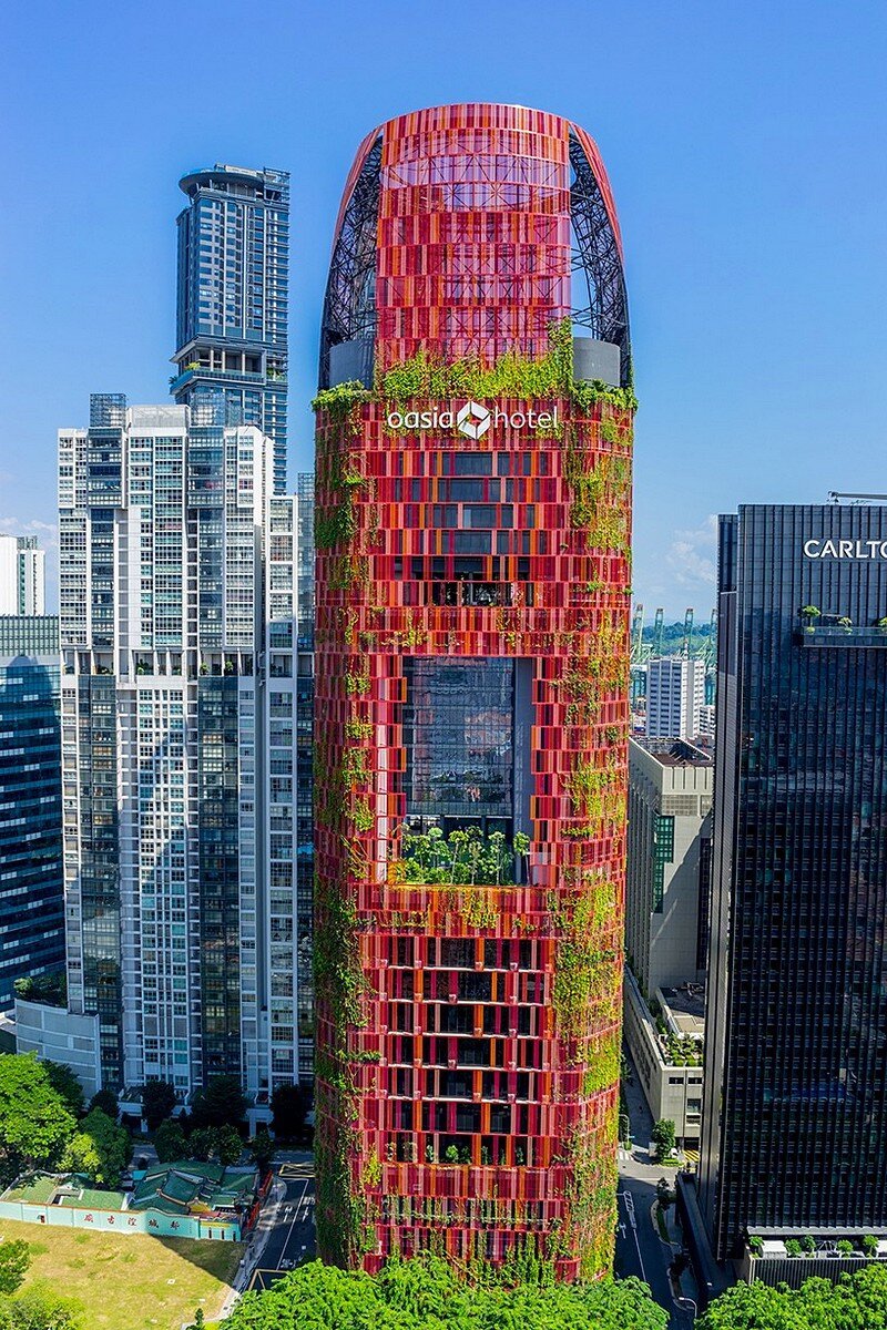 Oasia Hotel Downtown в Сингапуре