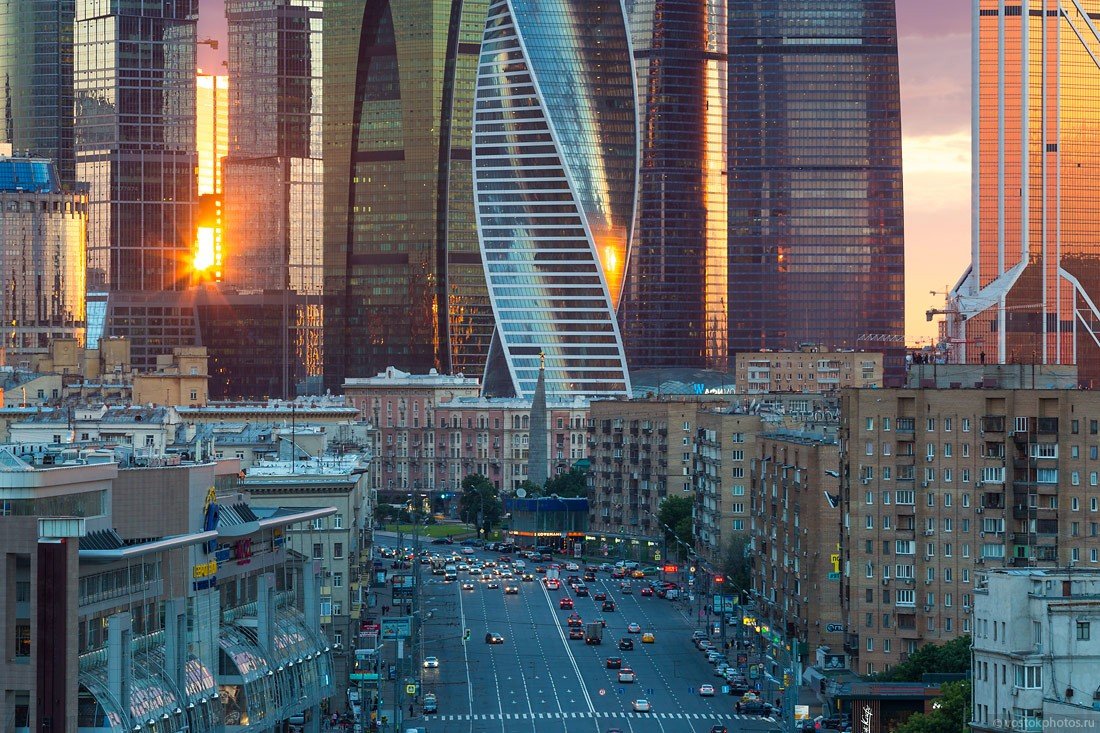 Москоу Сити улица
