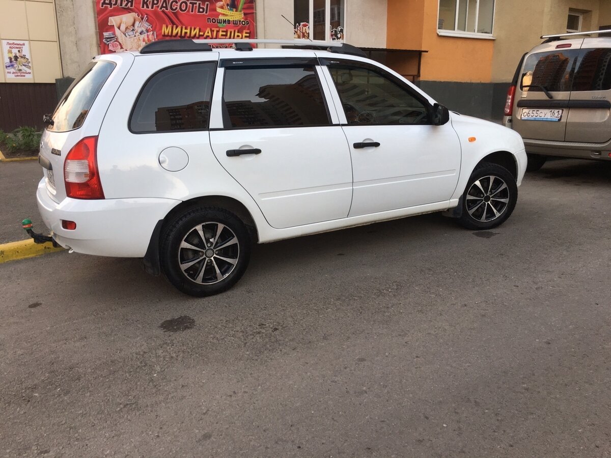 Калина 1 универсал белая