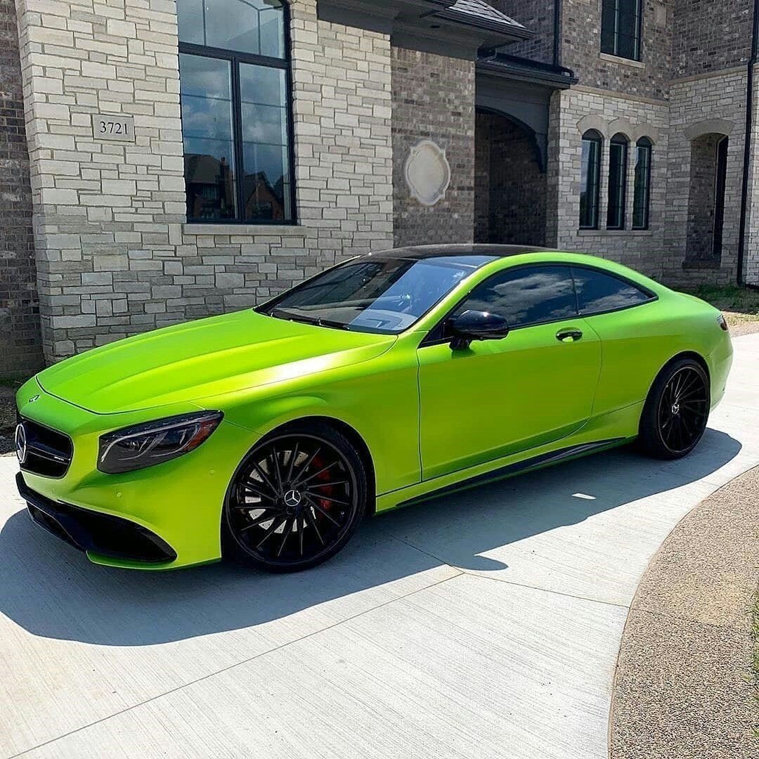 Mercedes s63 Coupe Green