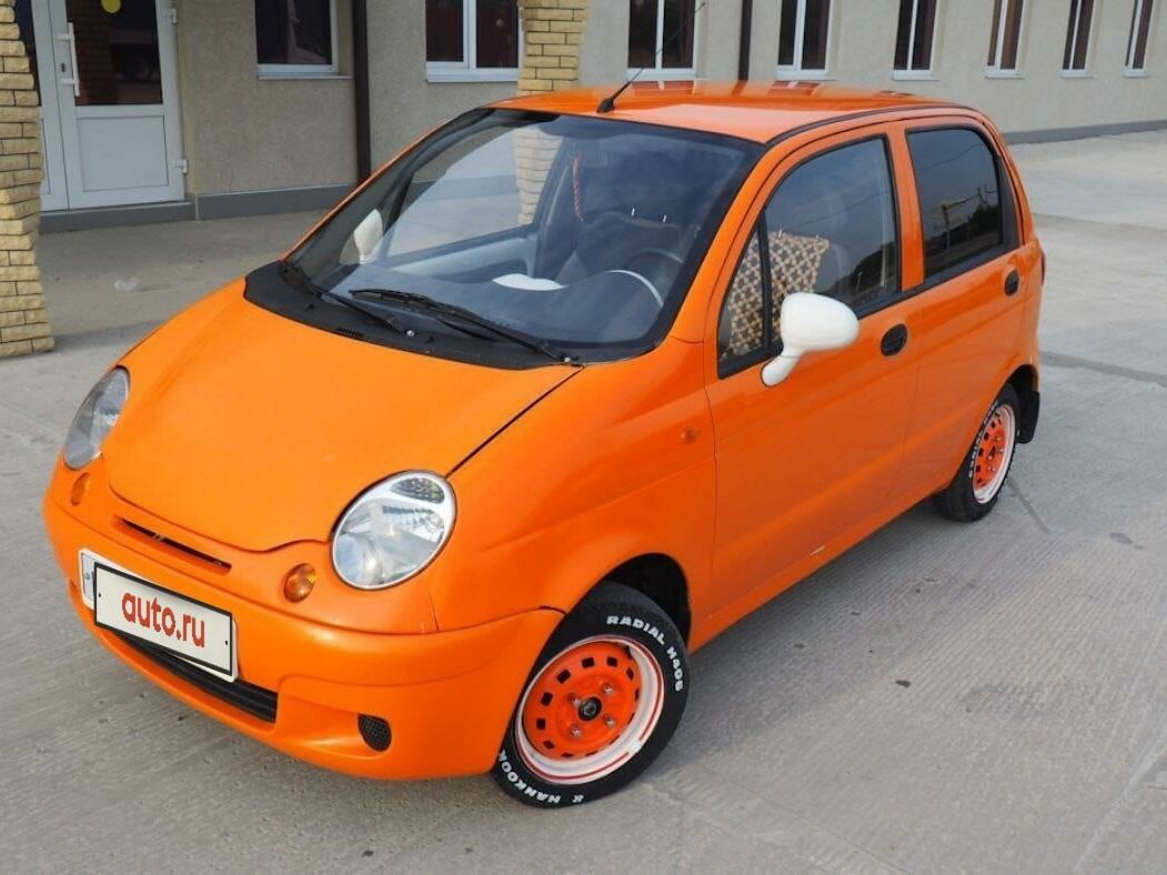 Оранжевый Матиз