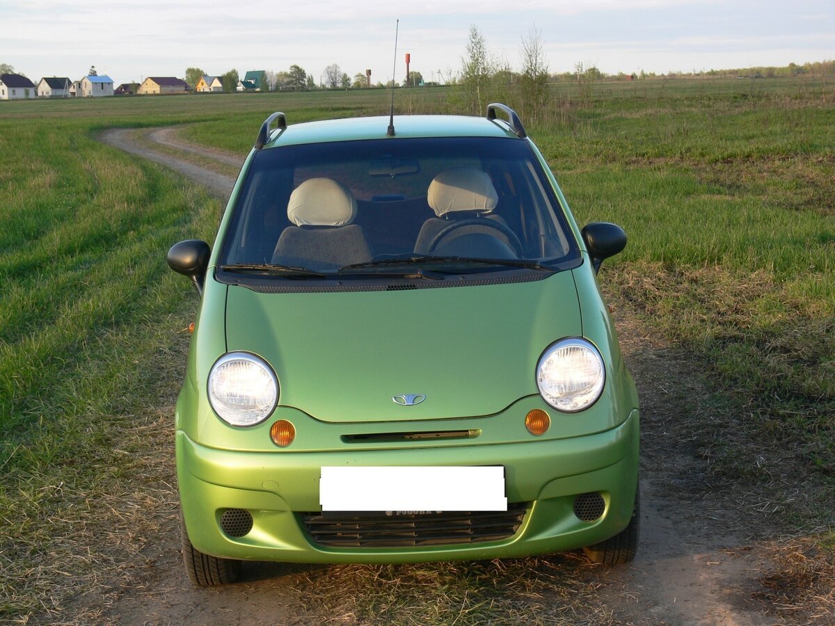 Daewoo Matiz зеленый