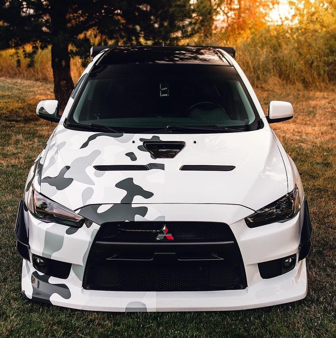 Mitsubishi Lancer Evolution 10 камуфляж
