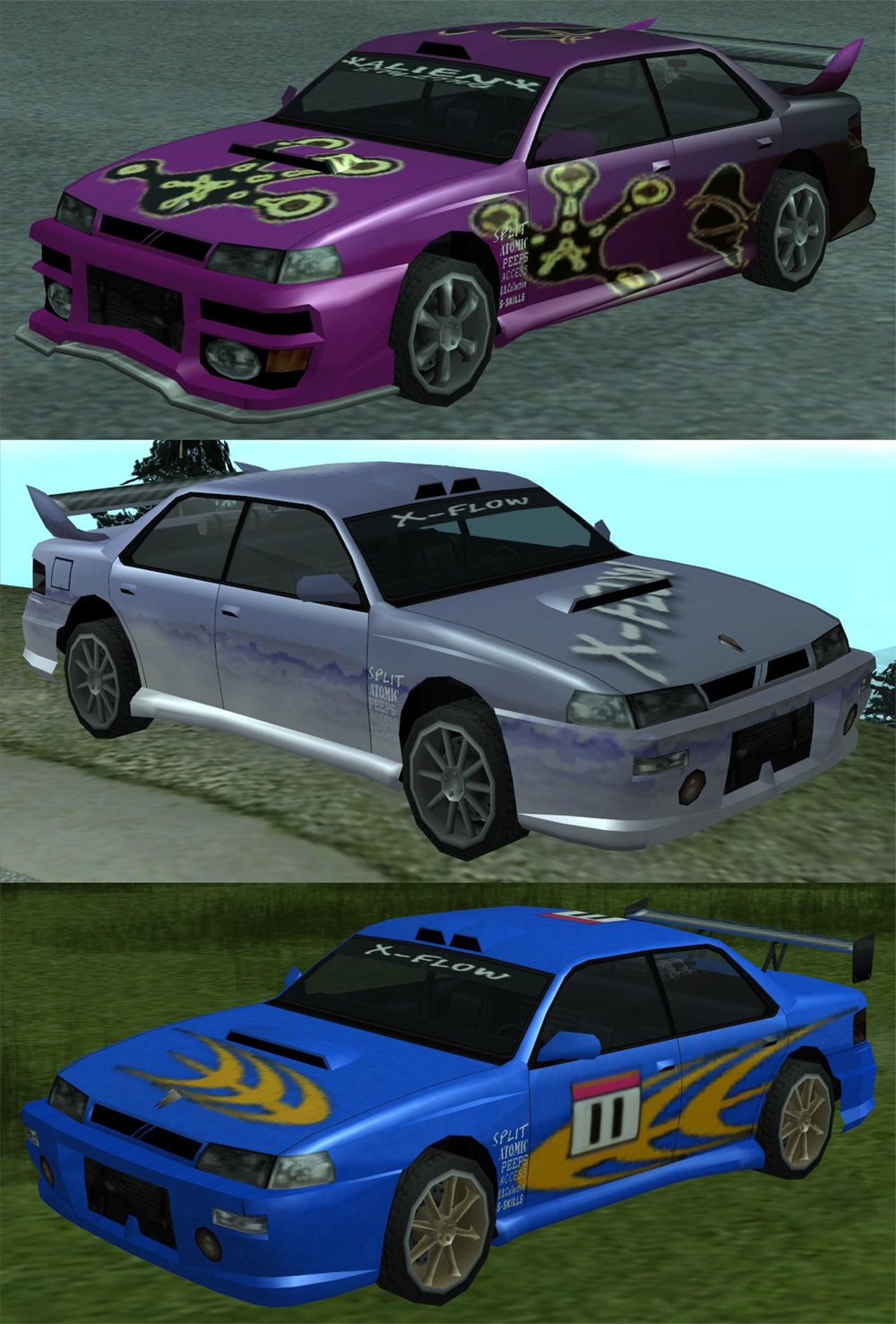 Машина Sultan в GTA San Andreas