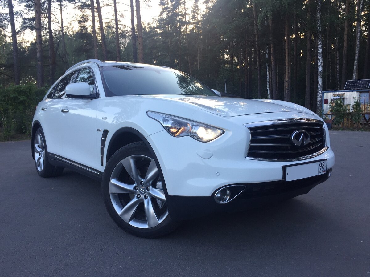 Qx70 белый