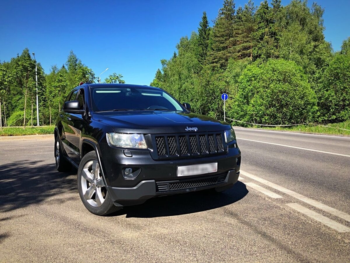 Jeep Grand Cherokee IV (wk2) черный