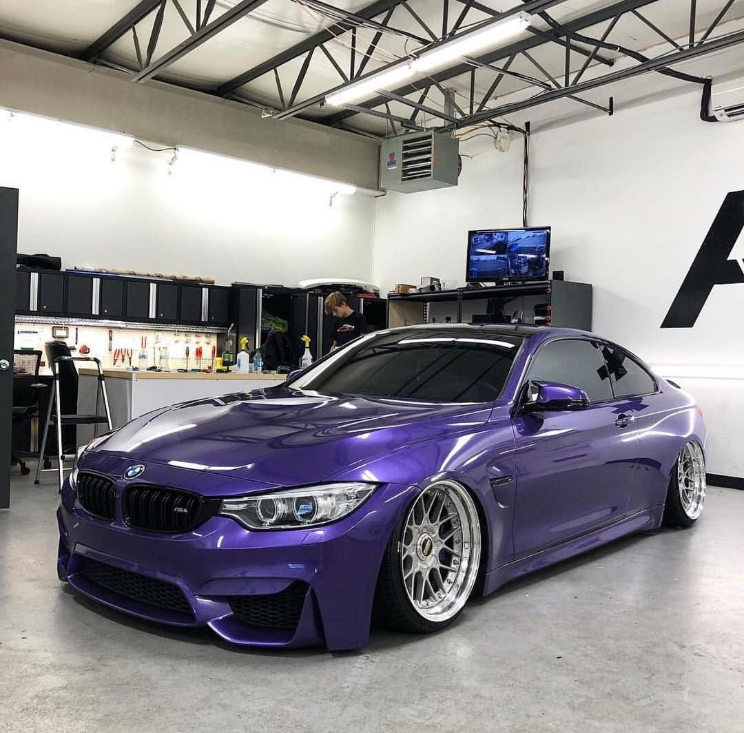 BMW m5 Purple