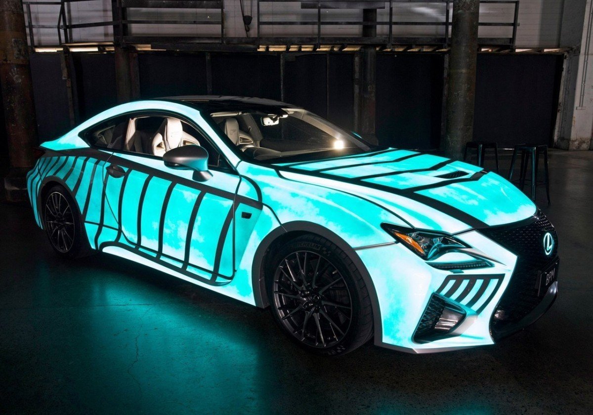 Необычные цвета автомобилей