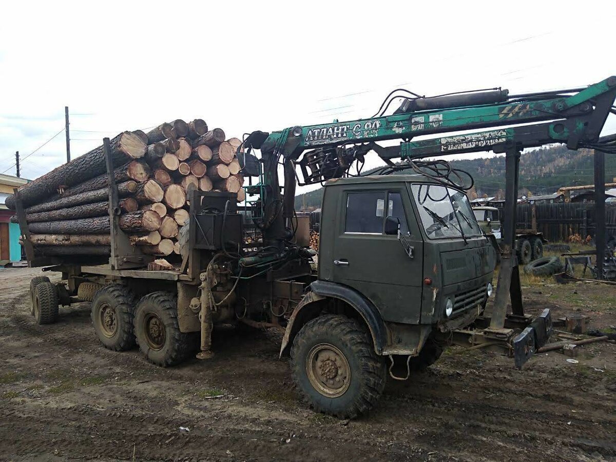 КАМАЗ 4310 сортиментовоз