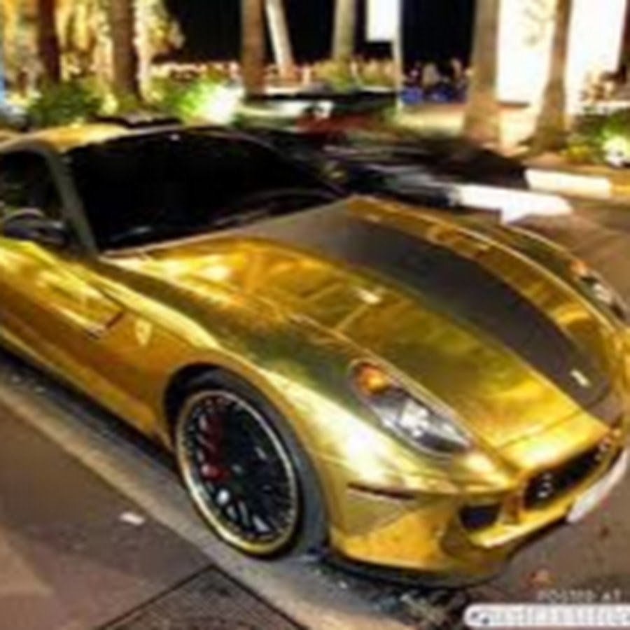Ferrari 599 GTB Золотая