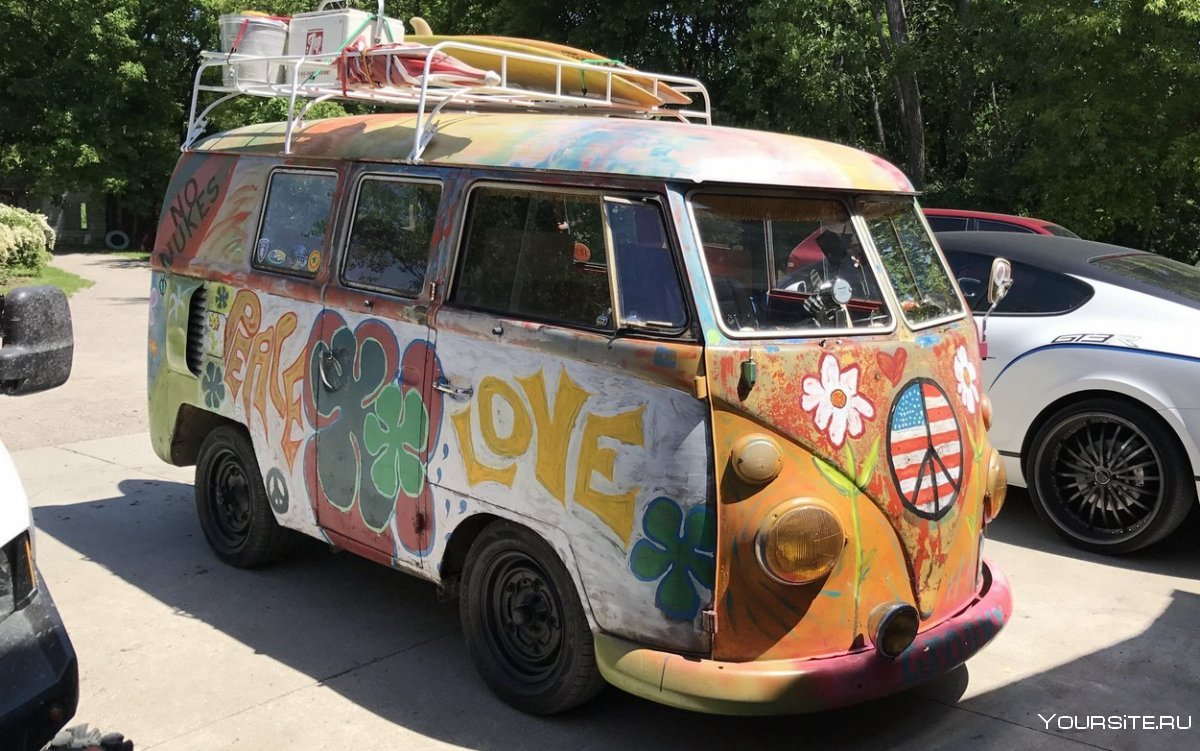VW t1 хиппи