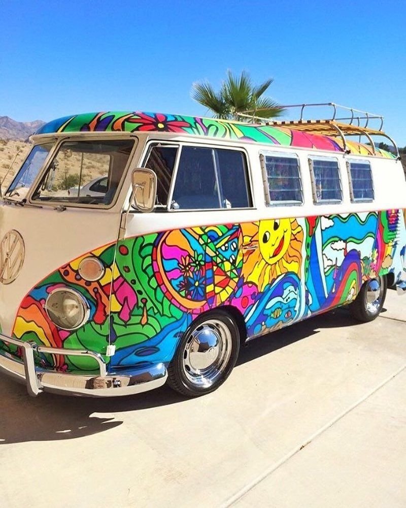 VW t1 хиппи