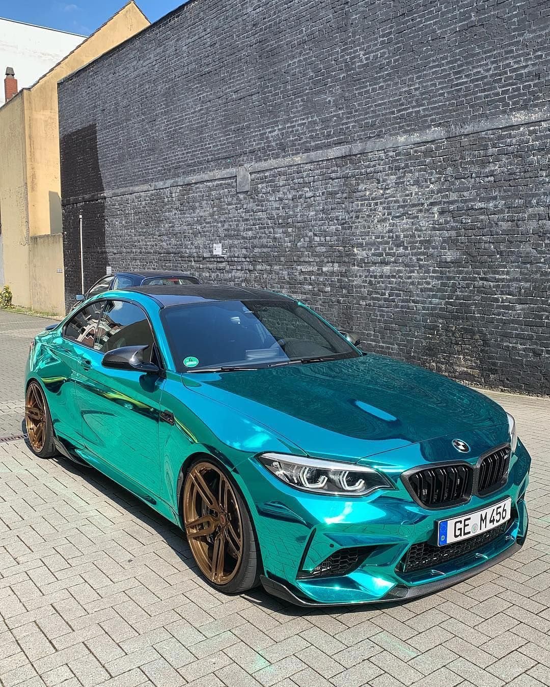 M4 BMW бирюза
