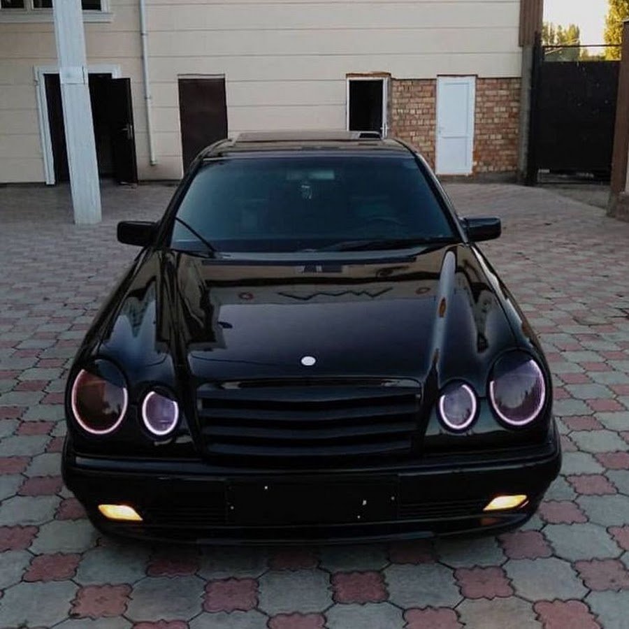 Мерседес w210 черный