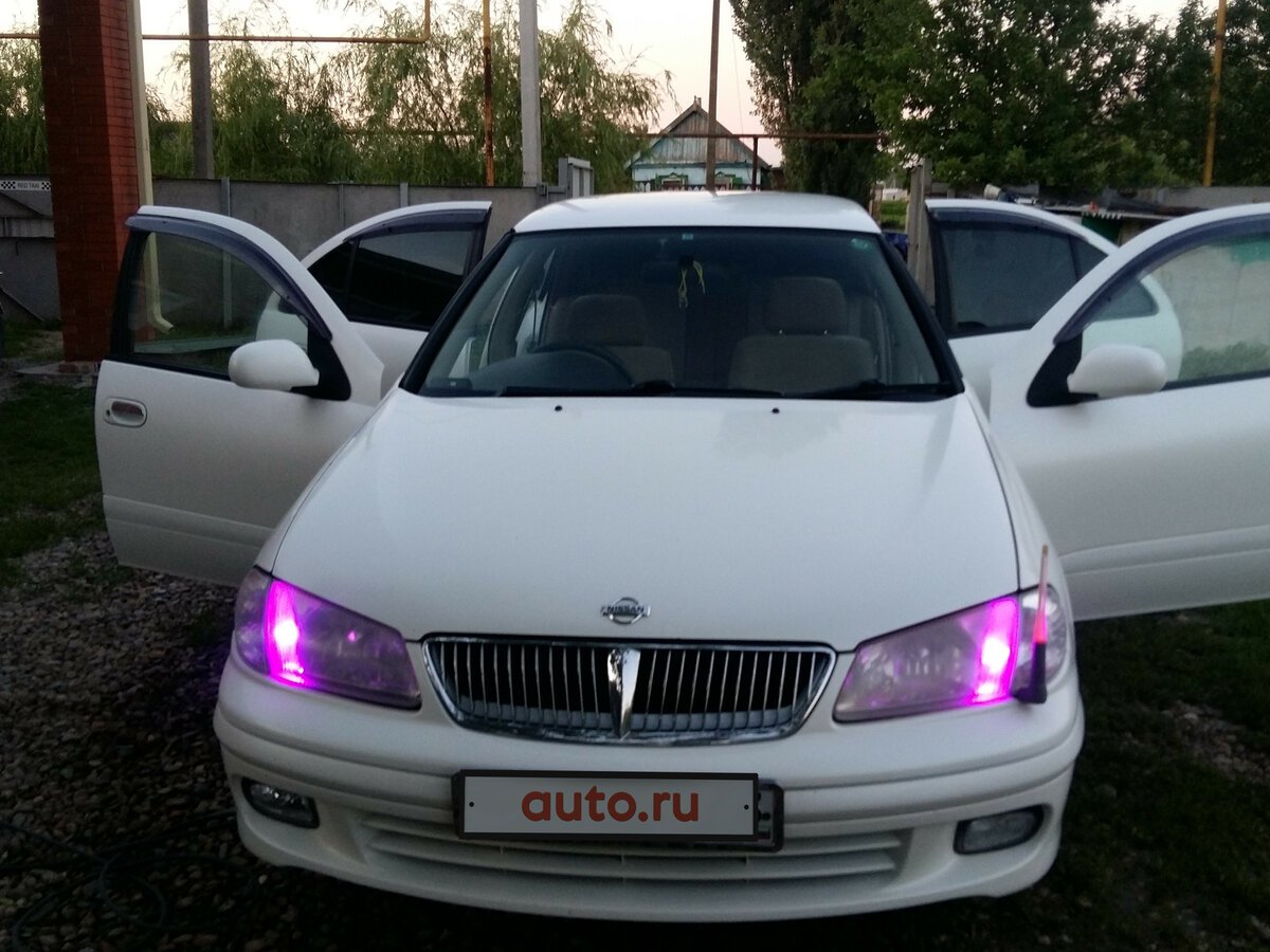 Nissan Bluebird Sylphy 2001 белая