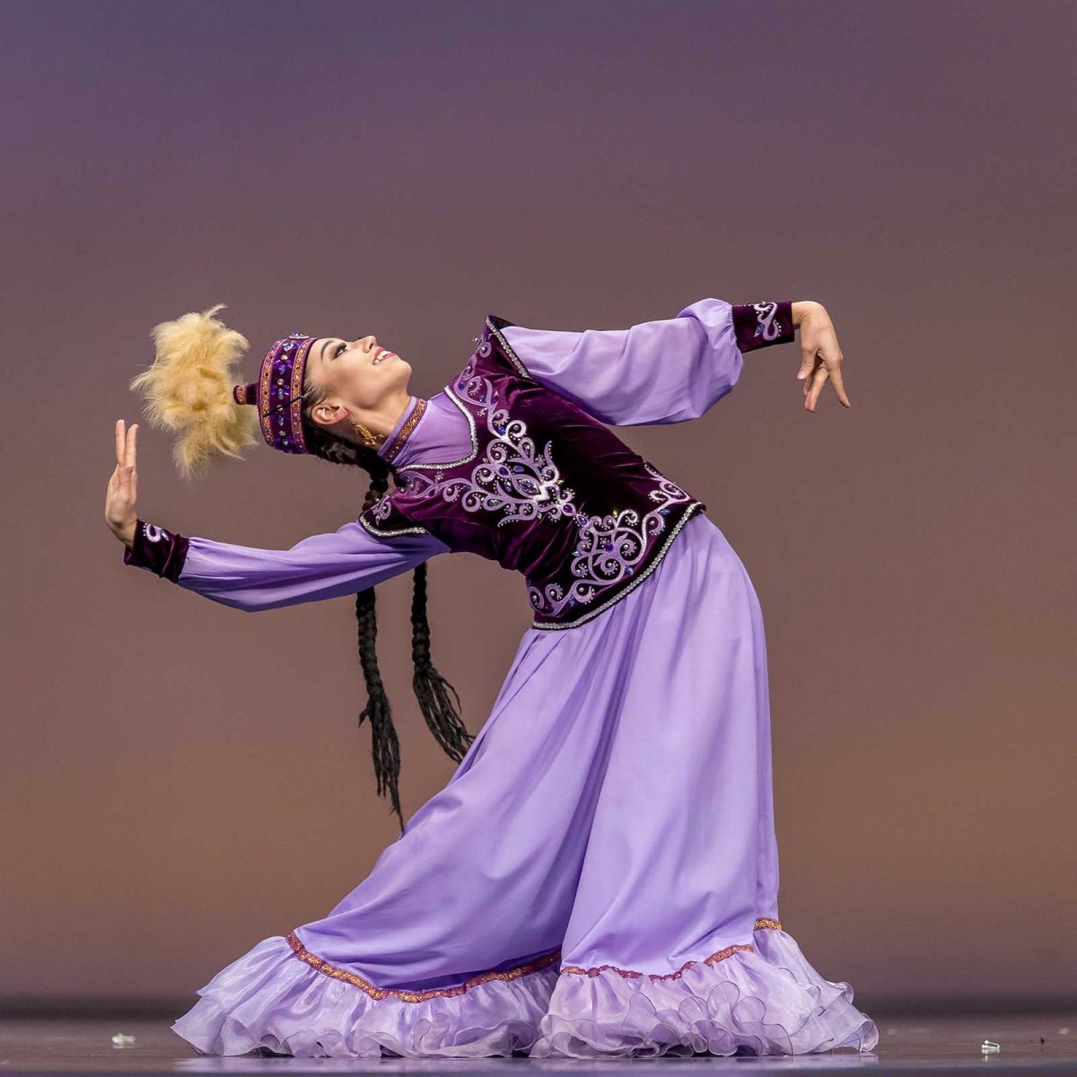 Лена Акимова, солистка ансамбля "Туймаада"
