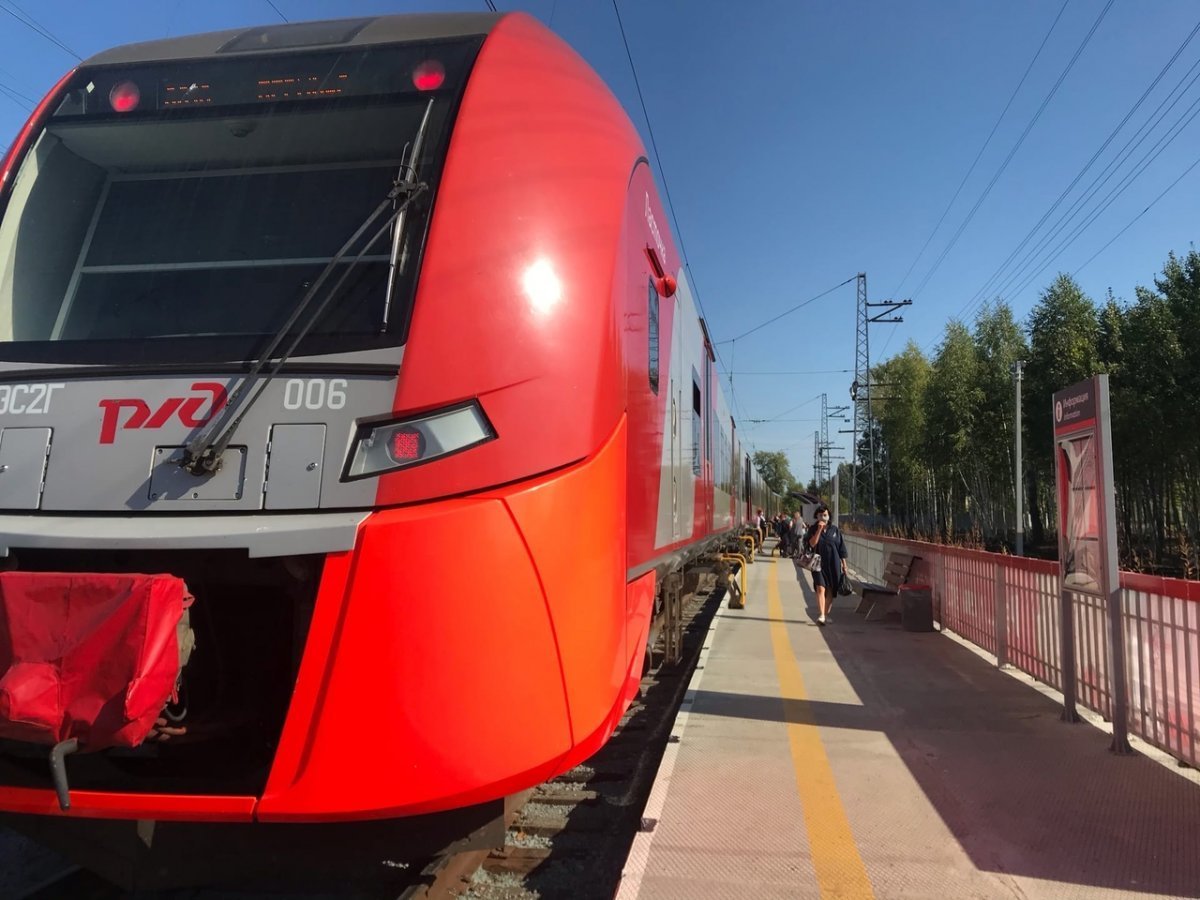 Электричка Ласточка Пермь