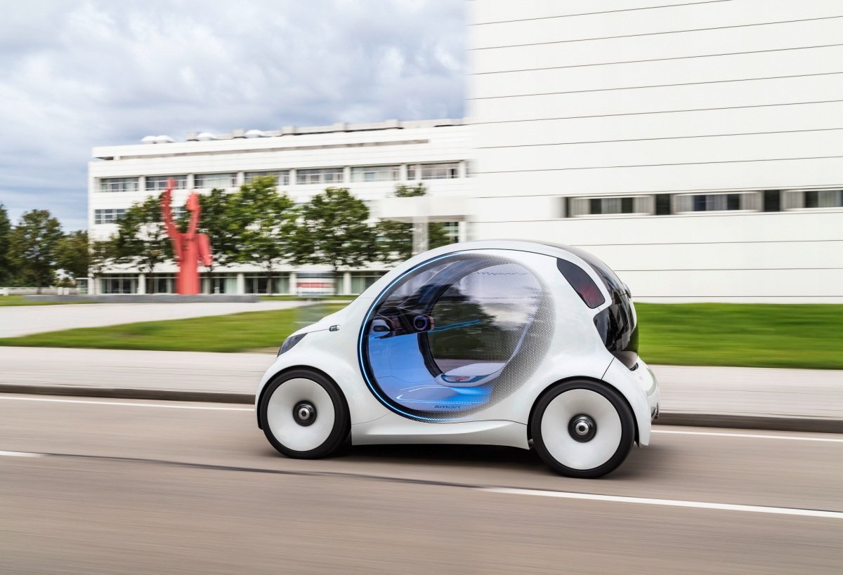 Mercedes Smart электрокар