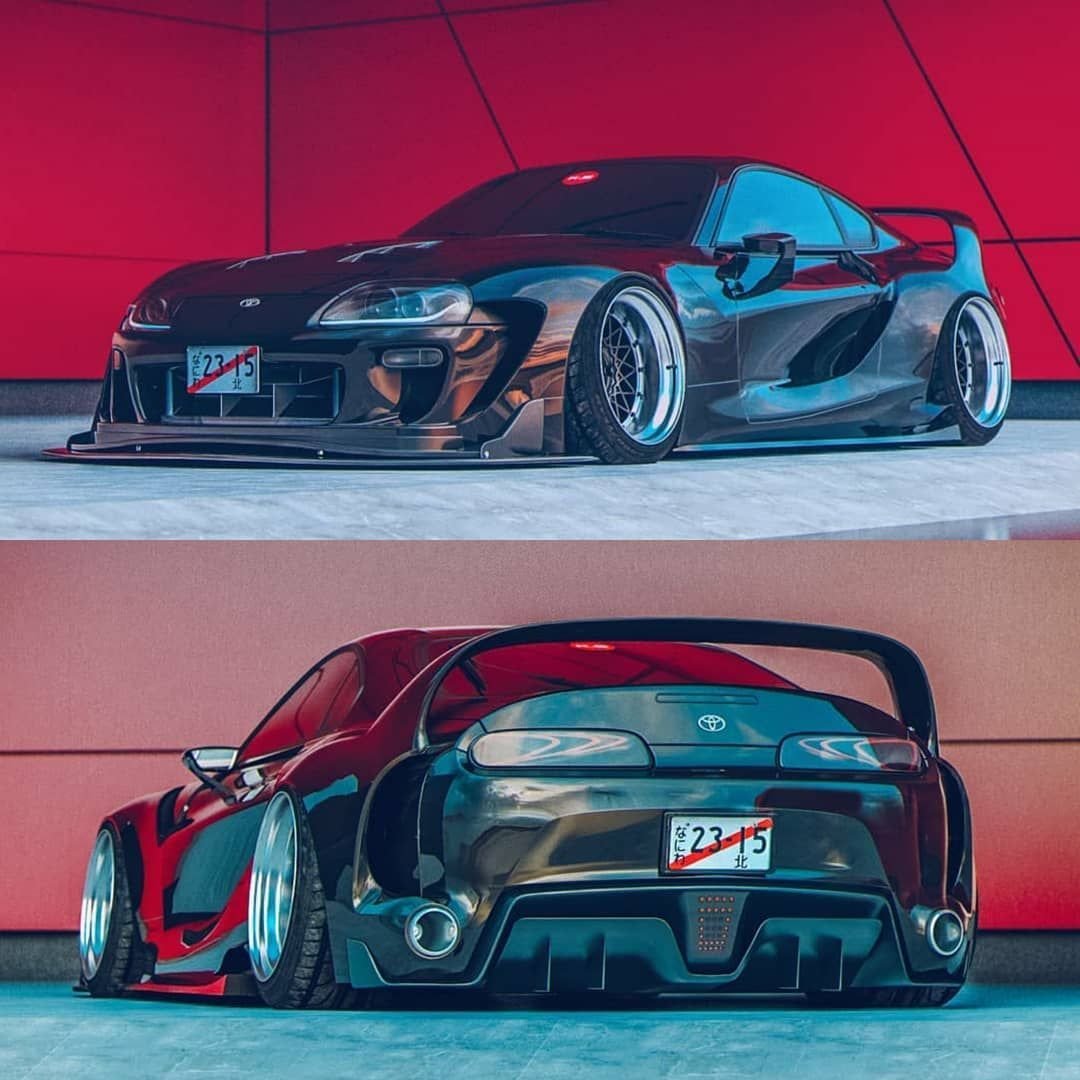 Toyota Supra mk4.Art