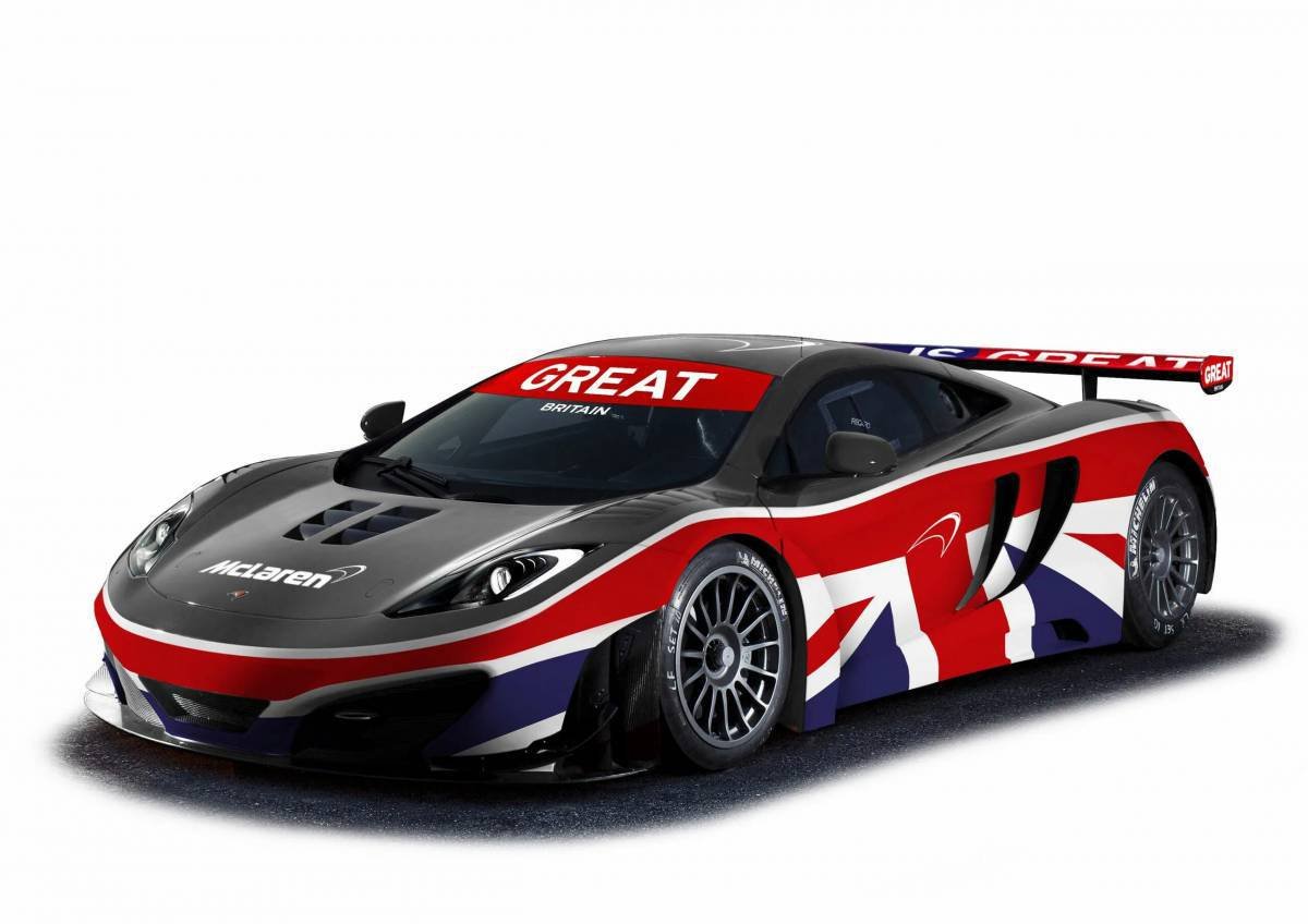 MCLAREN MP-12c гоночный автомобиль
