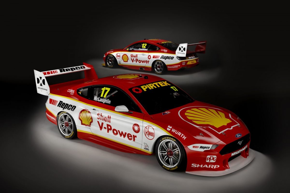 Ford Mustang Shell v-Power Racing