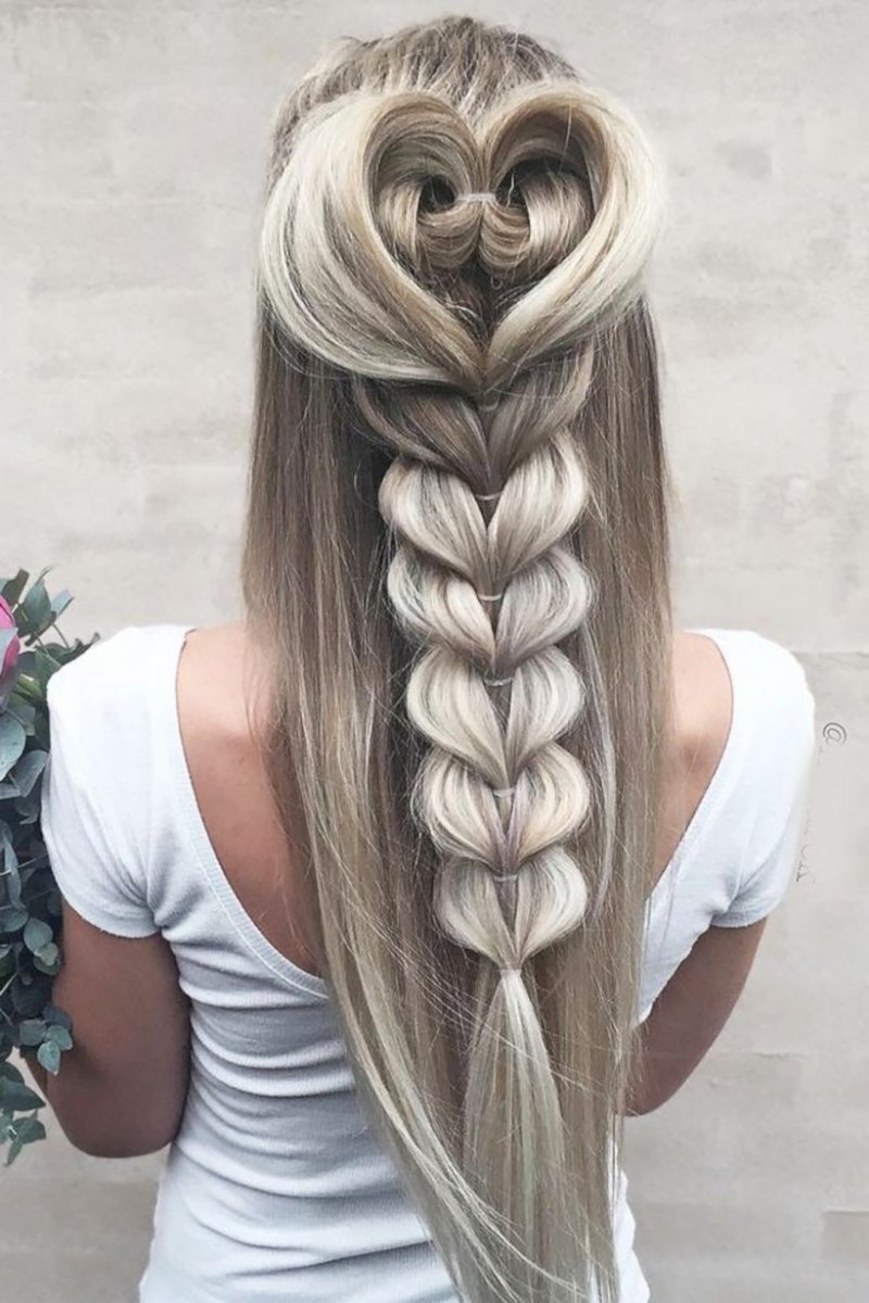 Красивые причёски на длинные волосы