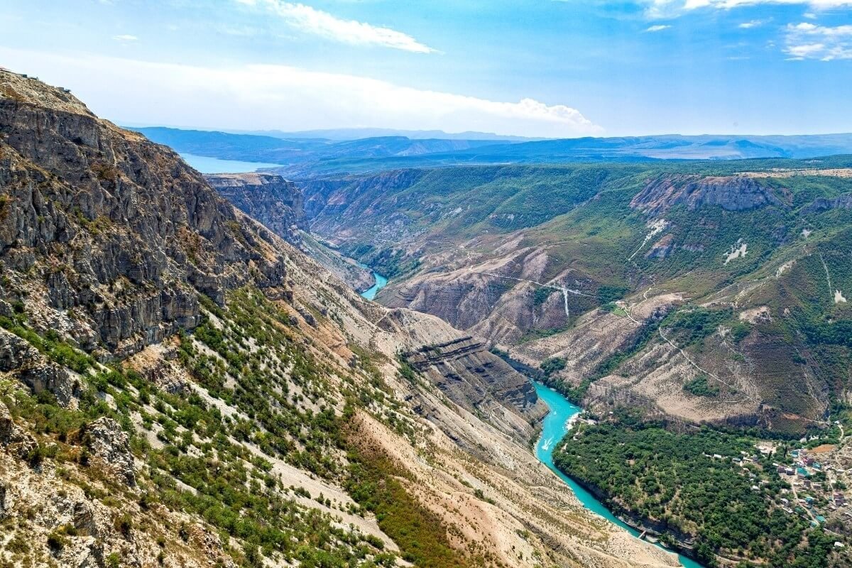 Дагестан ГЭС Сулакский каньон