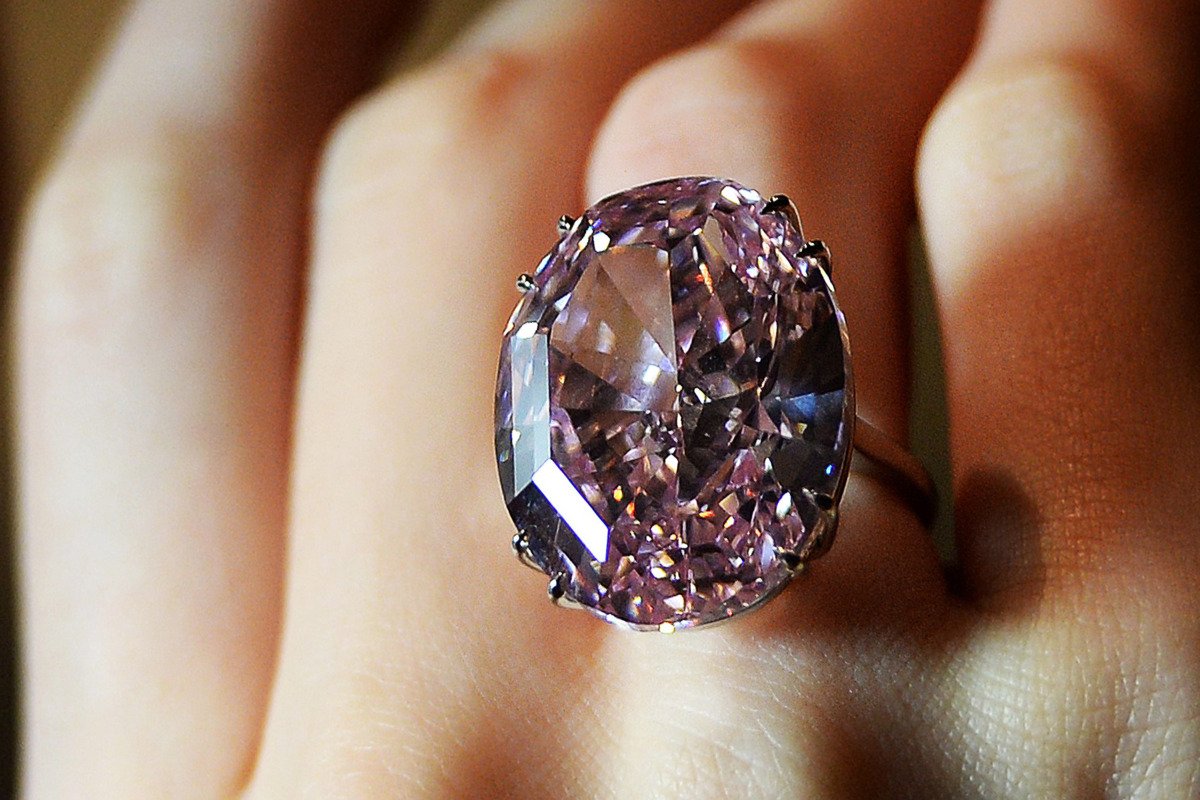 Кольцо Pink Star Diamond