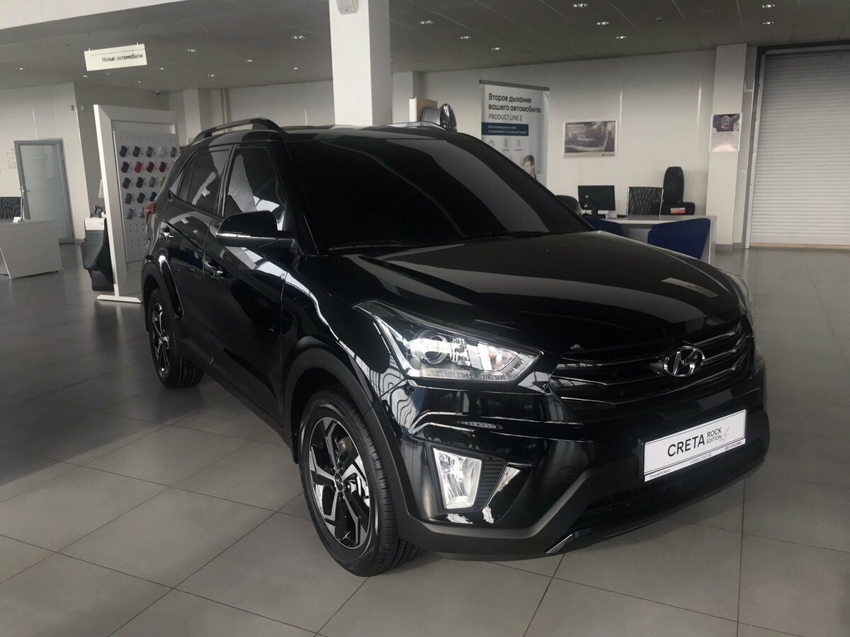 Hyundai Creta черная