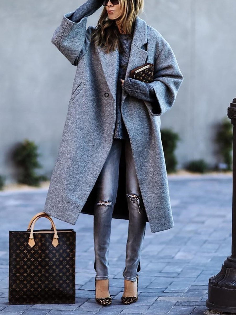 Пальто оверсайз Street Style