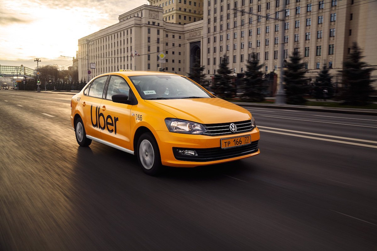 Uber Taxi машина