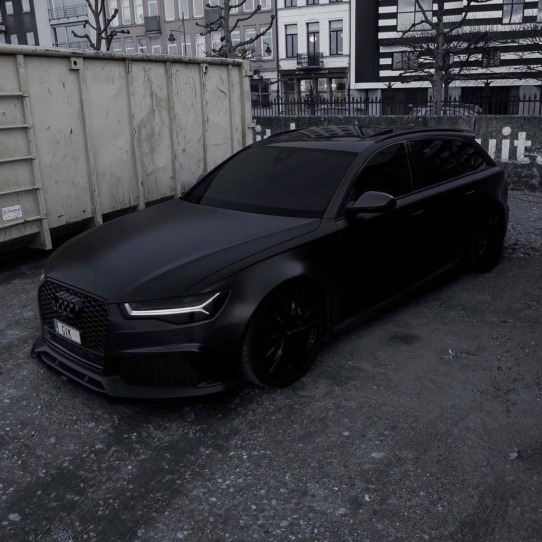 Audi rs6 черная