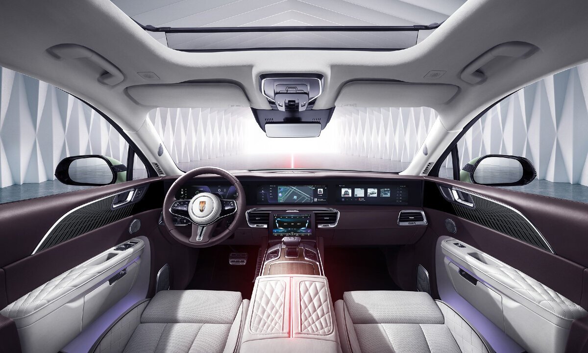 Hongqi e-hs9 салон