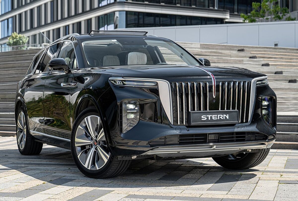 Hongqi e-hs9 черный